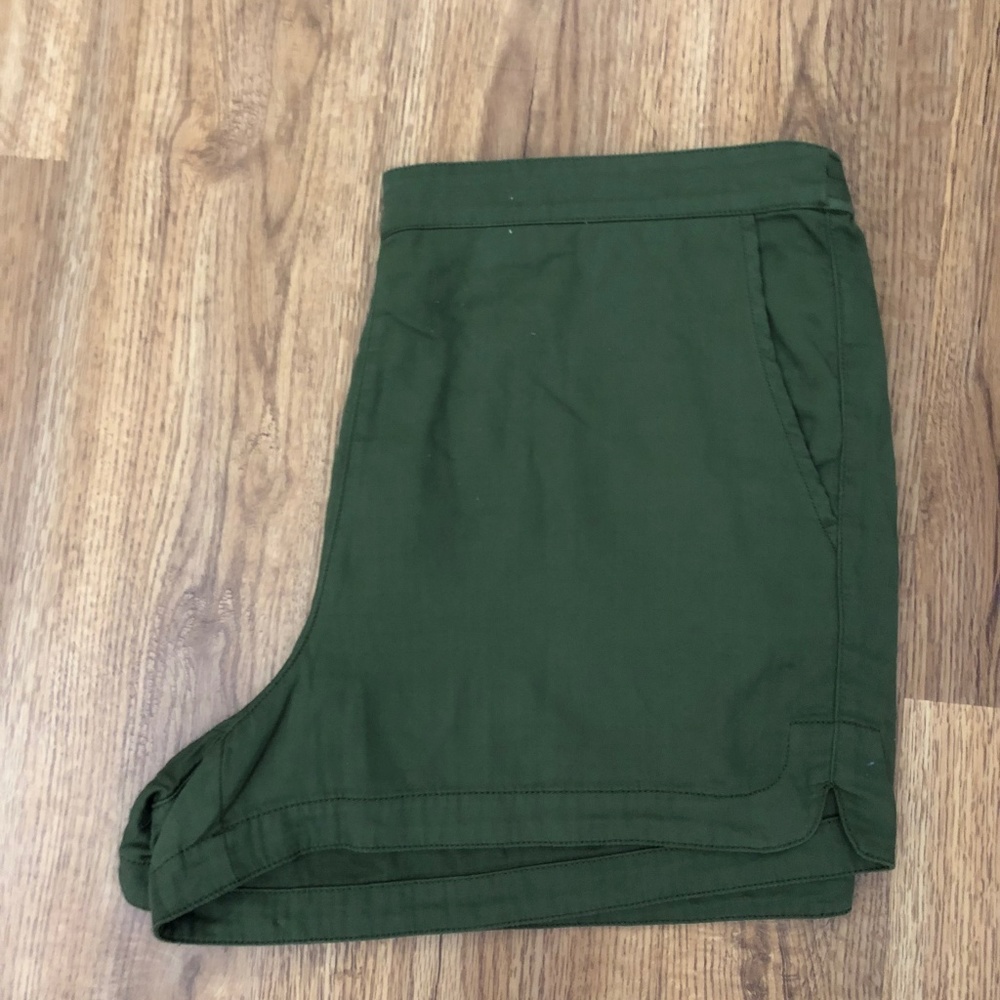 J.Crew Pull-on Short Green